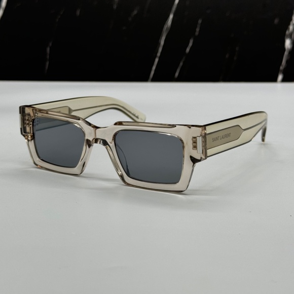 Saint Laurent Other - NEW SL572 003 SAINT LAURENT BEIGE GREY SL 572 003 SQUARE UNISEX SUNGLASSES